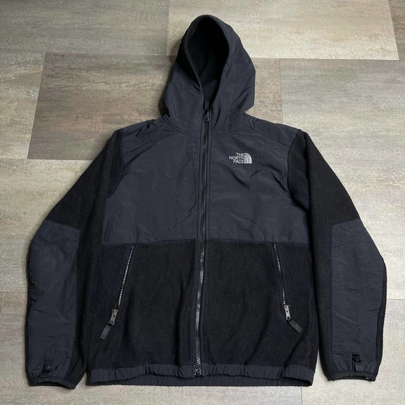 SOLD The North Face Boys Hooded Denali Jacket L - Picture 1 of 2